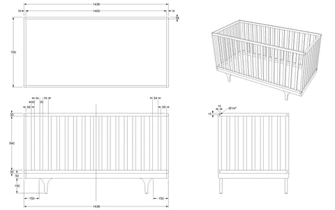 Cuna Transformable Benoit